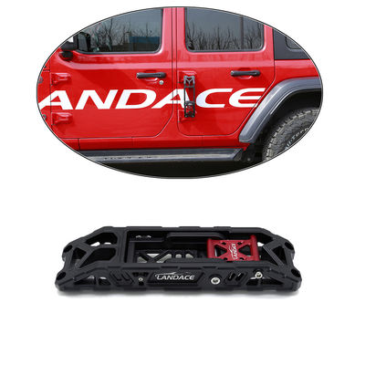 Side Door Placement Aluminium Alloy Hook Pedal untuk Jeep Wrangler JL JK Hard Anodizing