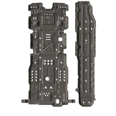 Full Skid Plate untuk Toyota Tundra Grey Underbody Chassis Guard Board 4x4 Penutup Mesin