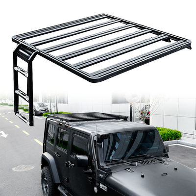 Logo Customized Aluminium Hardtop Molle 2016 Jeep Wrangler 2 Pintu Dengan Rak Atap Lader