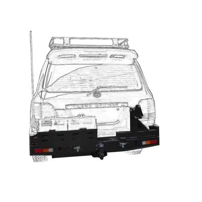 Tingkatkan Fungsi Toyota LC100 Anda dengan Bumper Belakang dan Dual Carrier