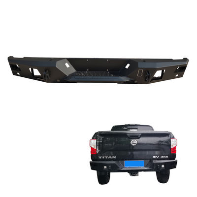 Cocok untuk Nissan Titan 4X4 Aksesoris Bumper Bagian Mobil Winch Bull Bar Bumper Mobil Depan