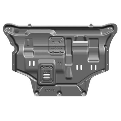 Jual langsung Audi Q5 Q7 A3 A4L A6L A7L Perlindungan Bawah Badan Cold Roll Steel Skid Plate
