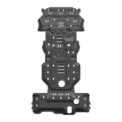 Chassis mobil 4x4 Akses eksteriordries Aluminium Alloy Steel FJ Cruiser Chassis Skid Plate Penjaga Mesin