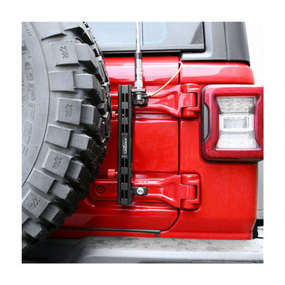 JEEP Wrangler Mobil Fitting Aluminium Alloy Antenna Flag Pole Mudah dipasang dan dilepas