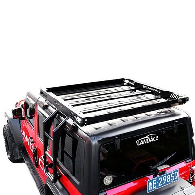 Jeep Wrangler Rubicon 18-23 Kotak atap mobil off-road dengan bracket pengangkut kargo langsung