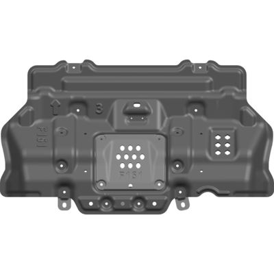 Bagian depan mesin Base Skid Plate Engine Bay Skid Plate Case Chassis Guard Board untuk Toyota