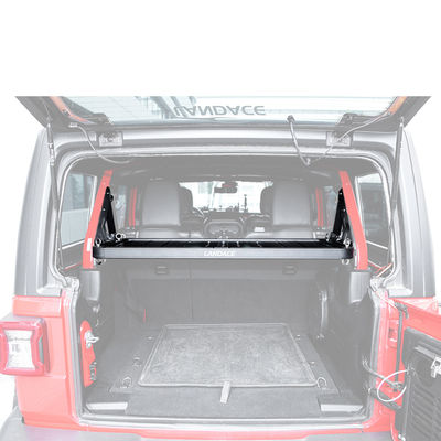 Aluminium Alloy Car Trunk Boot Luggage Shelf untuk JEEP Wrangler JL JK Desain Gerbang Belakang