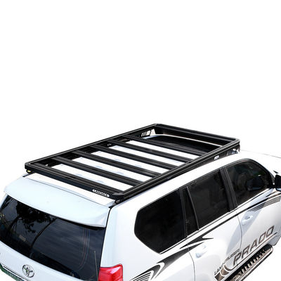 Universal 4X4 Aluminium Steel Cargo Carrier Basket Roof Rack untuk SUV Jimny Fj Cruiser 4runner 1540X1425mm