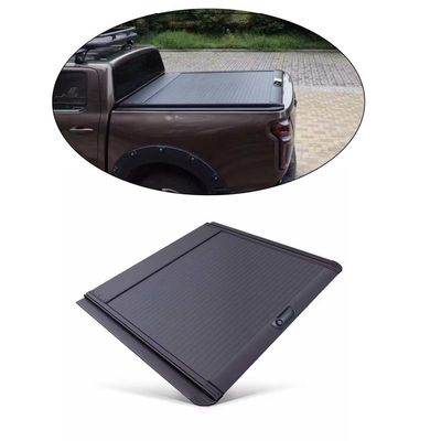 Retractable Roll Up Manganese Steel Aluminium Alloy Pickup Truck Bed Cover Tonneau Cover