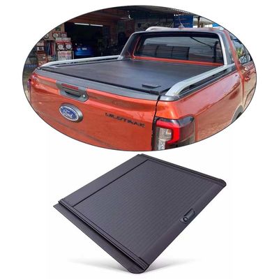 Retractable Roll Up Manganese Steel Aluminium Alloy Pickup Truck Bed Cover Tonneau Cover