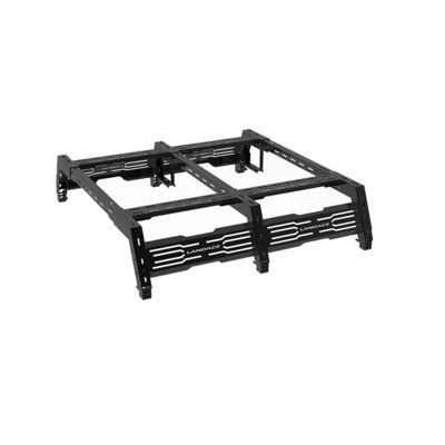 Rak Tempat Tidur Truk Universal Pickup Dapat Disesuaikan Batang Gulungan Kargo Aloi Aluminium 4X4 Off Road