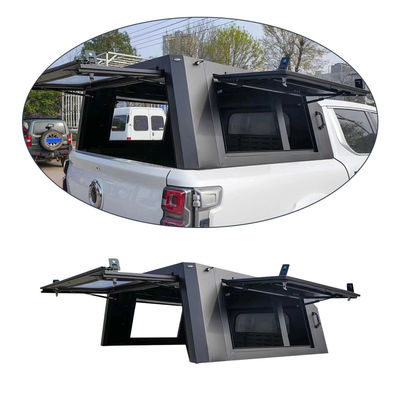 OEM Service Diterima Alloy Aluminium Great Wall Tonneau Cover untuk GWM POER 80kg Kapasitas