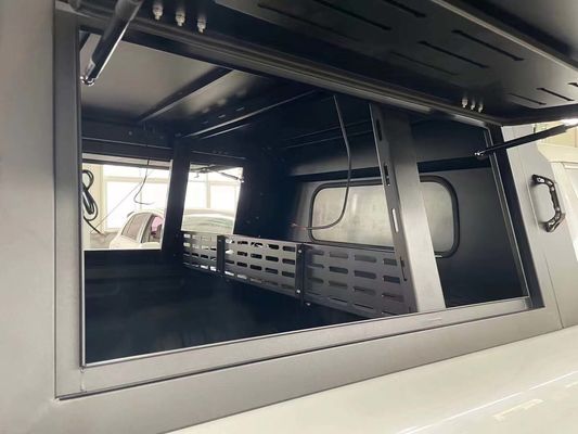 OEM Service Diterima Alloy Aluminium Great Wall Tonneau Cover untuk GWM POER 80kg Kapasitas