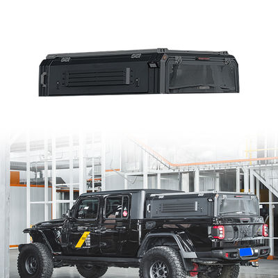 Aluminium Alloy Truck Bed Cover Pickup Tonneau Cover High Bed Canopy untuk Jeep Gladiator