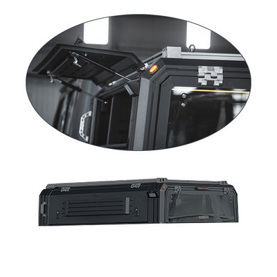 Aluminium Alloy Truck Bed Cover Pickup Tonneau Cover High Bed Canopy untuk Jeep Gladiator