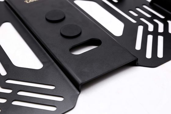 Kotak atap mobil tahan karat Dukungan truk Kotak alat stainless steel Bracket pemasangan