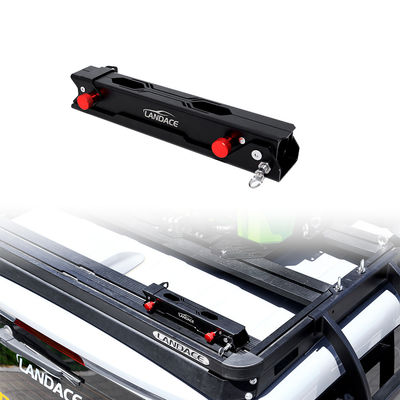 Off Road Aluminium Alloy Car Flag Pole Mount Bracket 308*98.5*51.4mm Finish Anodizing