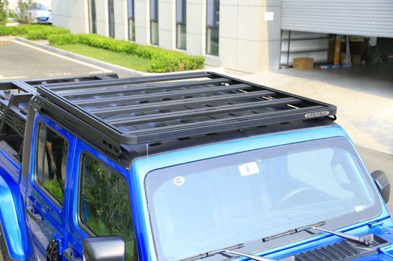 High Aluminium Alloy Baggage Carrier Roof Rack Basket Untuk Jeep Gladiator JT