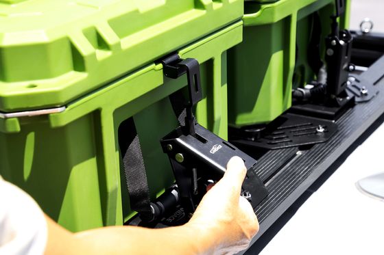 Kotak Alat Keras Portabel Casing Atap Mobil Universal 1200X470X325Mm 100% Tahan Air Tugas Berat