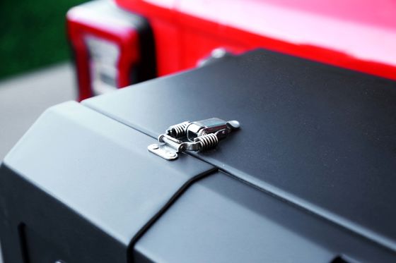 6063 Aluminium Jeep Wrangler JL JK Tail Gate Storage Box untuk Off Road Exterior Storage