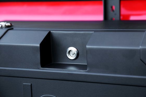 6063 Aluminium Jeep Wrangler JL JK Tail Gate Storage Box untuk Off Road Exterior Storage