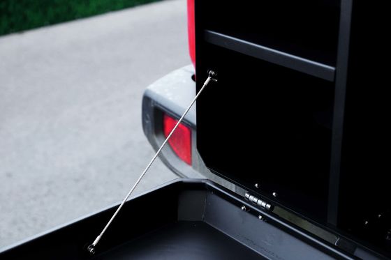 Elektroplating Off-road Aluminium Alloy Exterior Accessories untuk Jeep Wrangler JK JL JT TANK 300 Tail Gate Storage Box