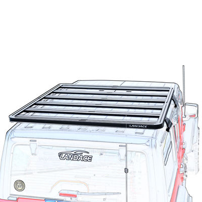 Rak atap anti korosi tahan sinar UV untuk Jeep Wrangler JL JT JK awet dan kuat