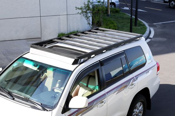Rak Atap Mobil Disesuaikan Untuk Toyota Everest 2023 1400*1320*55MM Ukuran dan OEM ODM Layanan