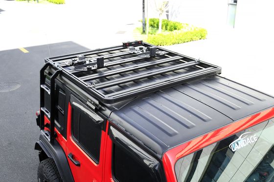 Aksesoris 4x4 Offroad yang disesuaikan untuk Toyota Hilux 2023 Aluminium Alloy Roof Racks