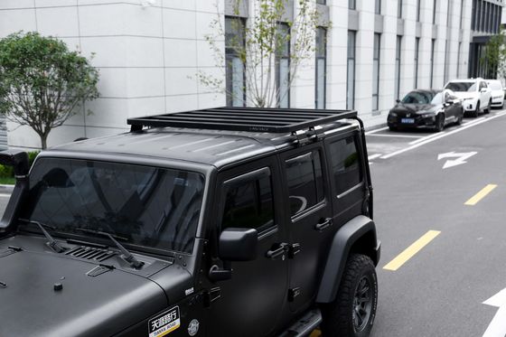 4X4 JK Aksesoris Mobil Alloy Aluminium Bagasi Carrier untuk Rak Atap Mobil awet