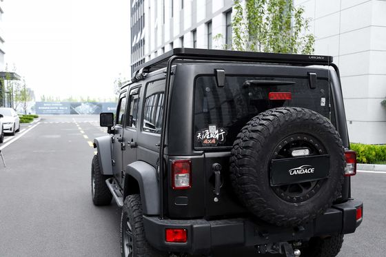 4X4 JK Aksesoris Mobil Alloy Aluminium Bagasi Carrier untuk Rak Atap Mobil awet