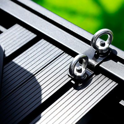 Atap Gunung Alloy Aluminium Hitam Universal Mobil Atap Rak Cross Bar 28kg Batas Berat