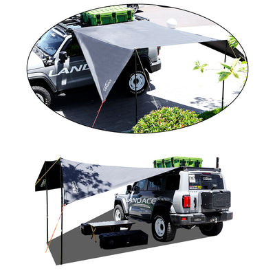 Mobil atas sisi awning untuk SUV Heavy Duty Outdoor Camping Supplies Waterproof retractable