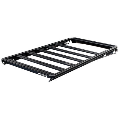 LC300 Rak Bagasi Mobil Alloy Aluminium Hitam Powder Coated Roof Basket