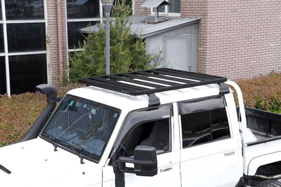 Universal Crossbar Car Roof Racks untuk Toyota LC79 Land Cruiser AL6063 SS304 Bahan