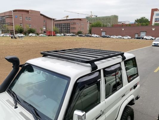 Universal Crossbar Car Roof Racks untuk Toyota LC79 Land Cruiser AL6063 SS304 Bahan