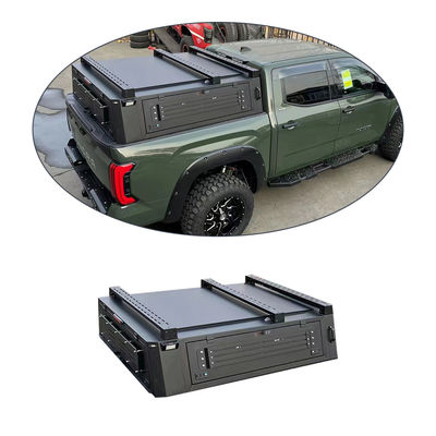 Tutup Tempat Tidur Truk Tipe Ketahanan Tinggi Aluminium Untuk Toyota Tundra 2023
