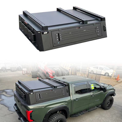 Tutup Tempat Tidur Truk Tipe Ketahanan Tinggi Aluminium Untuk Toyota Tundra 2023