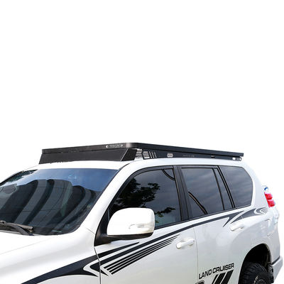LC300 Rak Bagasi Atap Hitam Off Road Kargo Basket Powder Coated