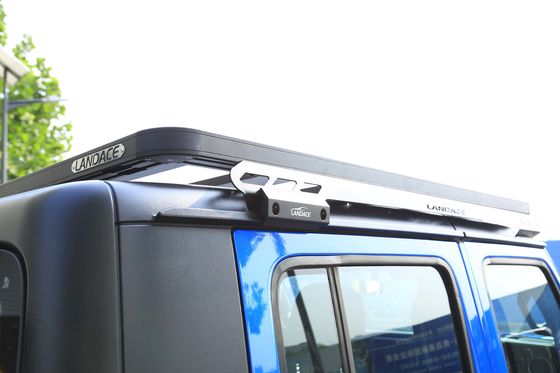 Atap Mount Off Road Aluminium Jeep Wrangler JL JK JT Rak Bagasi Pilihan Warna Khusus