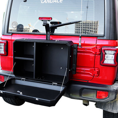 Jeep Wrangler JL Rear Back Box Tailgate Assembly Bolt On Mounting untuk Mobil Camping 4x4