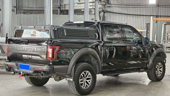 Tidak ada pengeboran instalasi Camper Truck Topper Canopy untuk Ford F150 Hard Type Aluminium