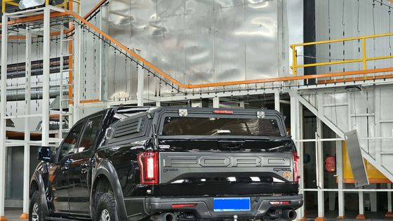 Tidak ada pengeboran instalasi Camper Truck Topper Canopy untuk Ford F150 Hard Type Aluminium