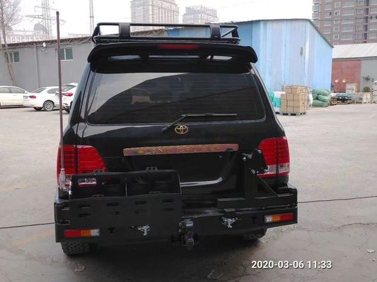 -Made Steel Bull Bar Front bumper belakang untuk Toyota Land Cruiser Robust dan tahan lama