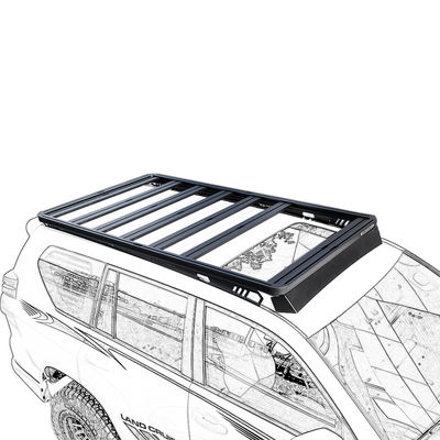 4x4 Rak Atap Rel OEM 4runner Rak Atap Untuk Toyota Fortuner Land Cruiser