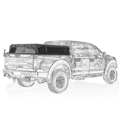 Ford Raptor Retractable Truck Bed Cover Aluminium Waterproof