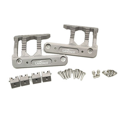 Tangki 300 Aksesoris A Pillar Light Hood Mount Bracket untuk GWM Aluminium Alloy Brackets