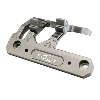 Tangki 300 Aksesoris A Pillar Light Hood Mount Bracket untuk GWM Aluminium Alloy Brackets