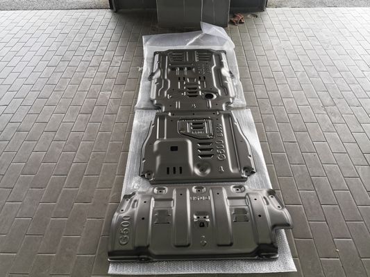 Set Penutup Mesin dan Pelat Penjaga Bawah untuk Mercedes G500 Underbody Full Skid Plate