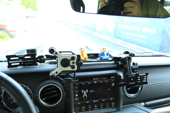 Multifungsi 4x4 Wrangler JL Aksesoris Mobil Pusat Konsol Bracket Aluminium Alloy